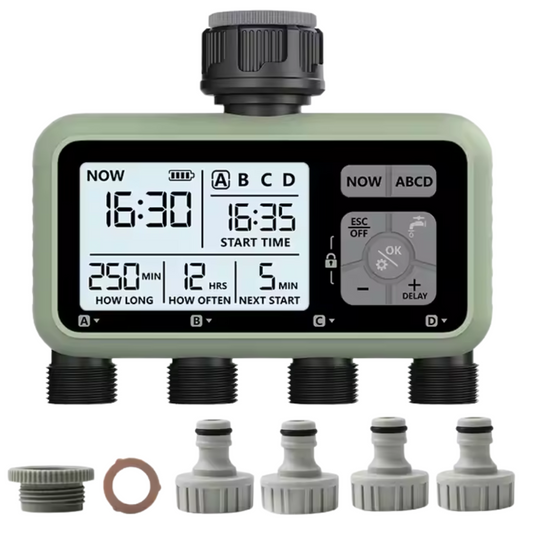 Sterownik nawadniania ogrodu 4 sekcje